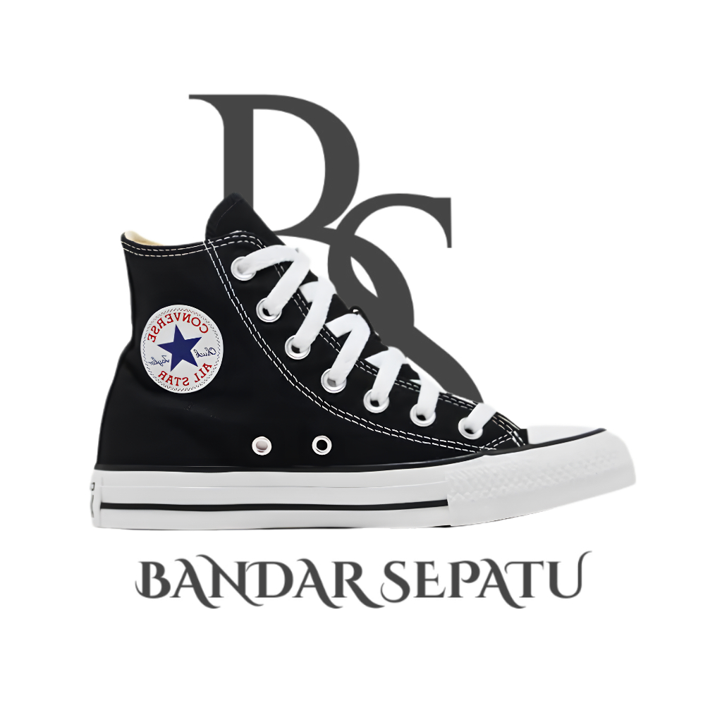 Sepatu All Star HIi Black White SKU 'M9160C'