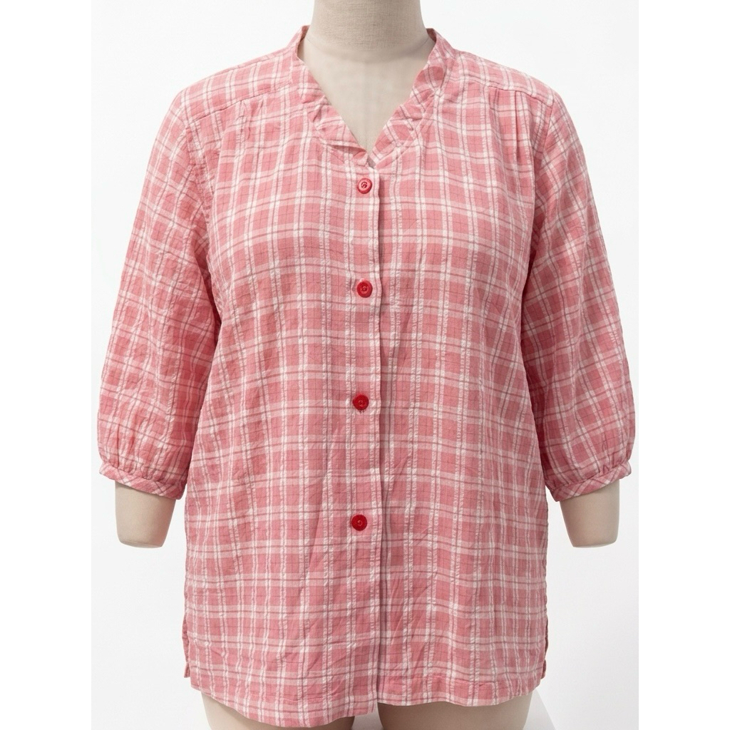 Preloved Blouse Crinkle Oversize