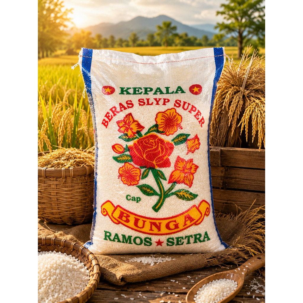 BERAS CAP BUNGA 10.kg