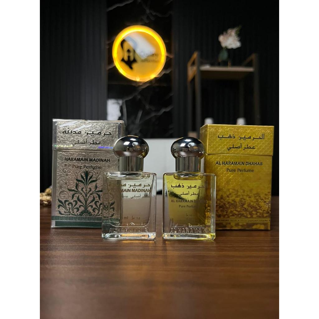 parfum original import Saudi al haramain madinah & Haramain Dhahab