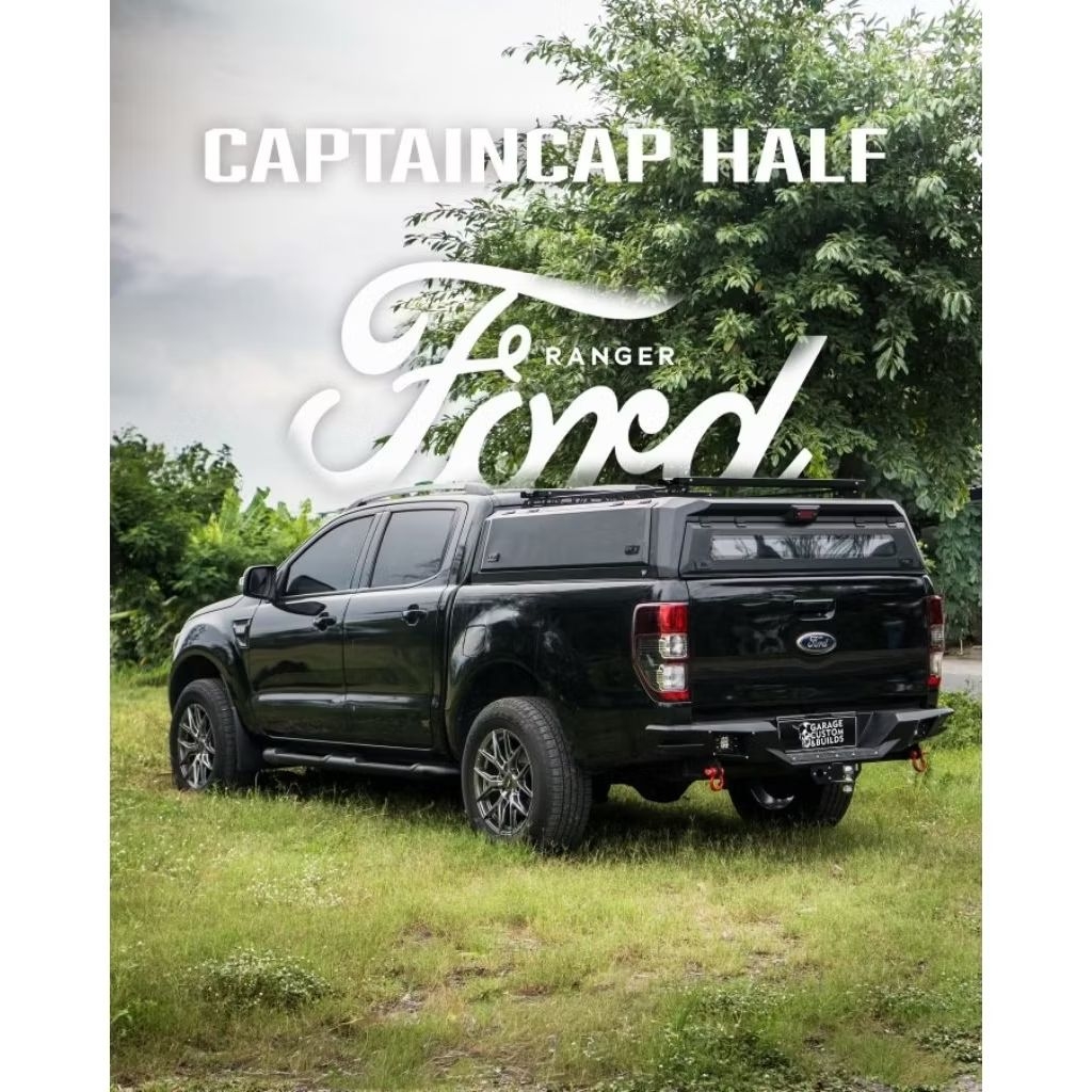CANOPY HALF DOUBLE CABIN , HILUX , RANGER T6 , TRITON  ALUMINIUM