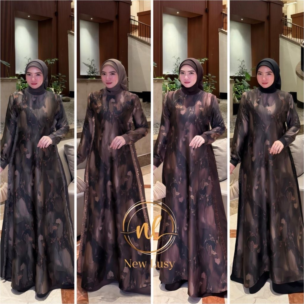 Velika Vilenia new lusy new lusy  dres by New lusy  gamis   terbaru mewah new lusy