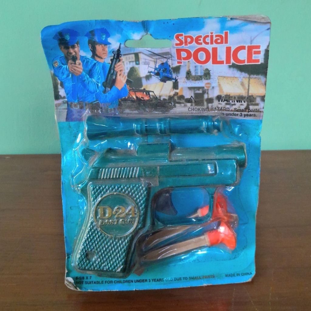 Mainan Jadul Pistol karet Era 90an