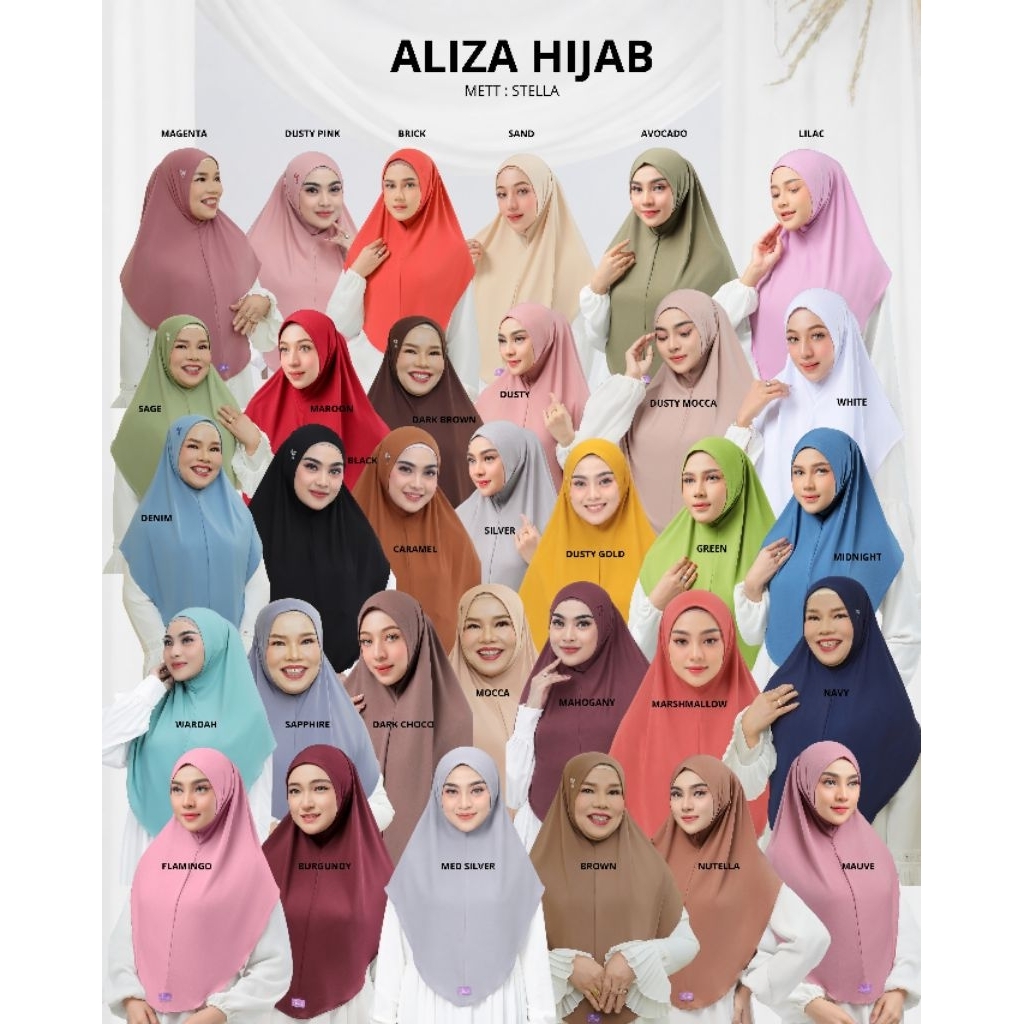 Hijab Couple Mom & Kid by Arrafi AR 433 NEW dan Aliza Hijab by Arrafi ori