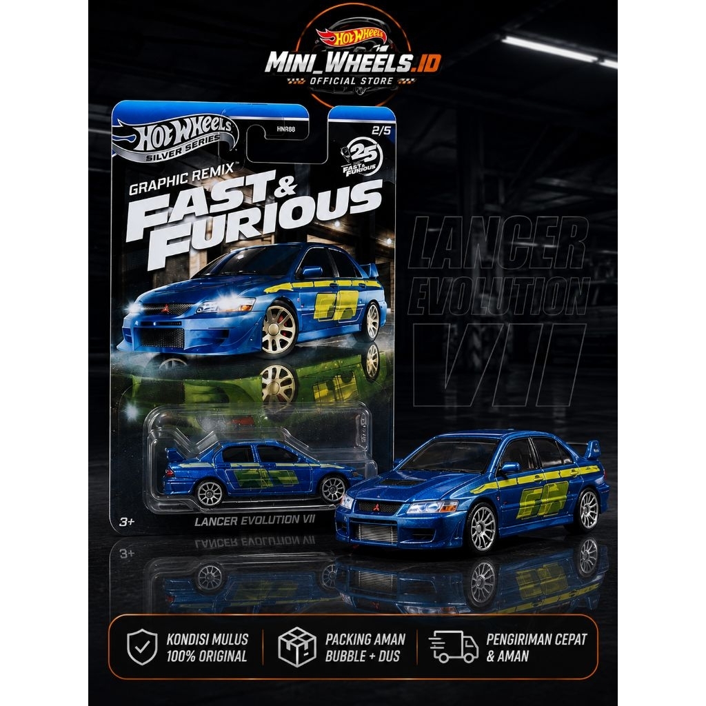Hot Wheels Fast & Furious - LANCER EVOLUTION VII