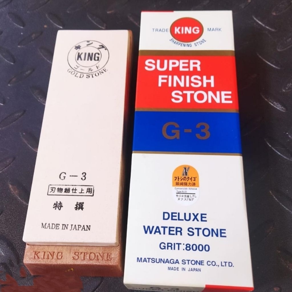 Batu Asahan King Super Finish Stone Grit 8000 Batu Asahan Original Madein japan