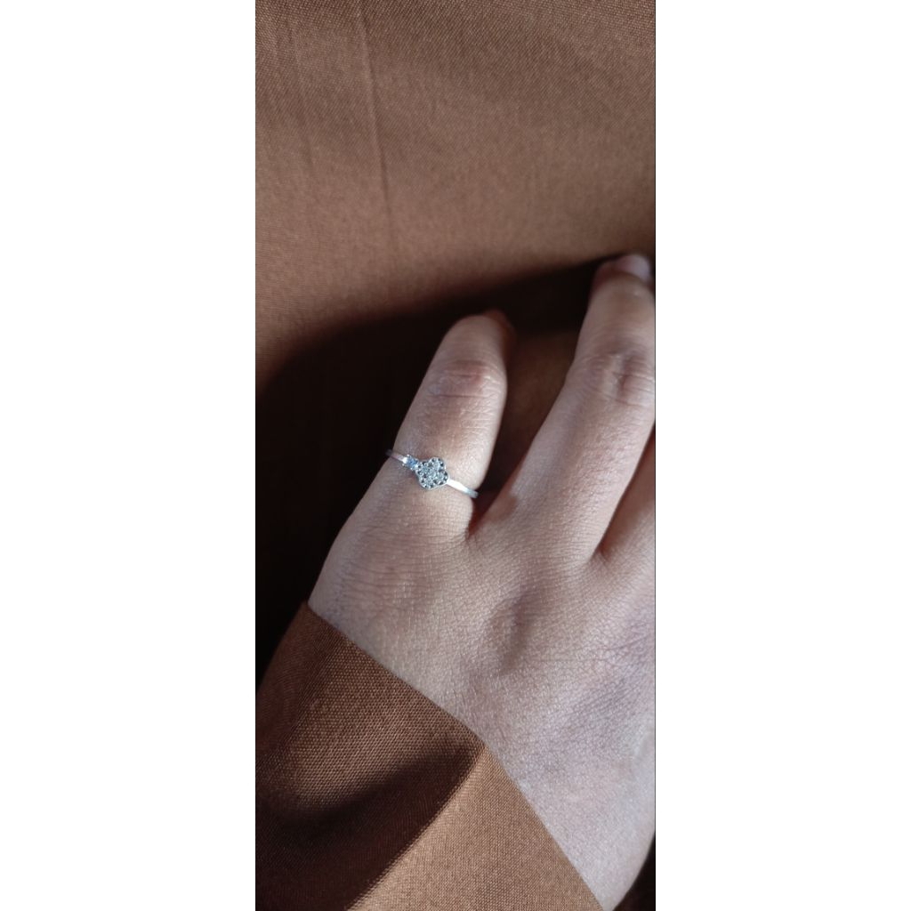 cincin perak/silver asli S925