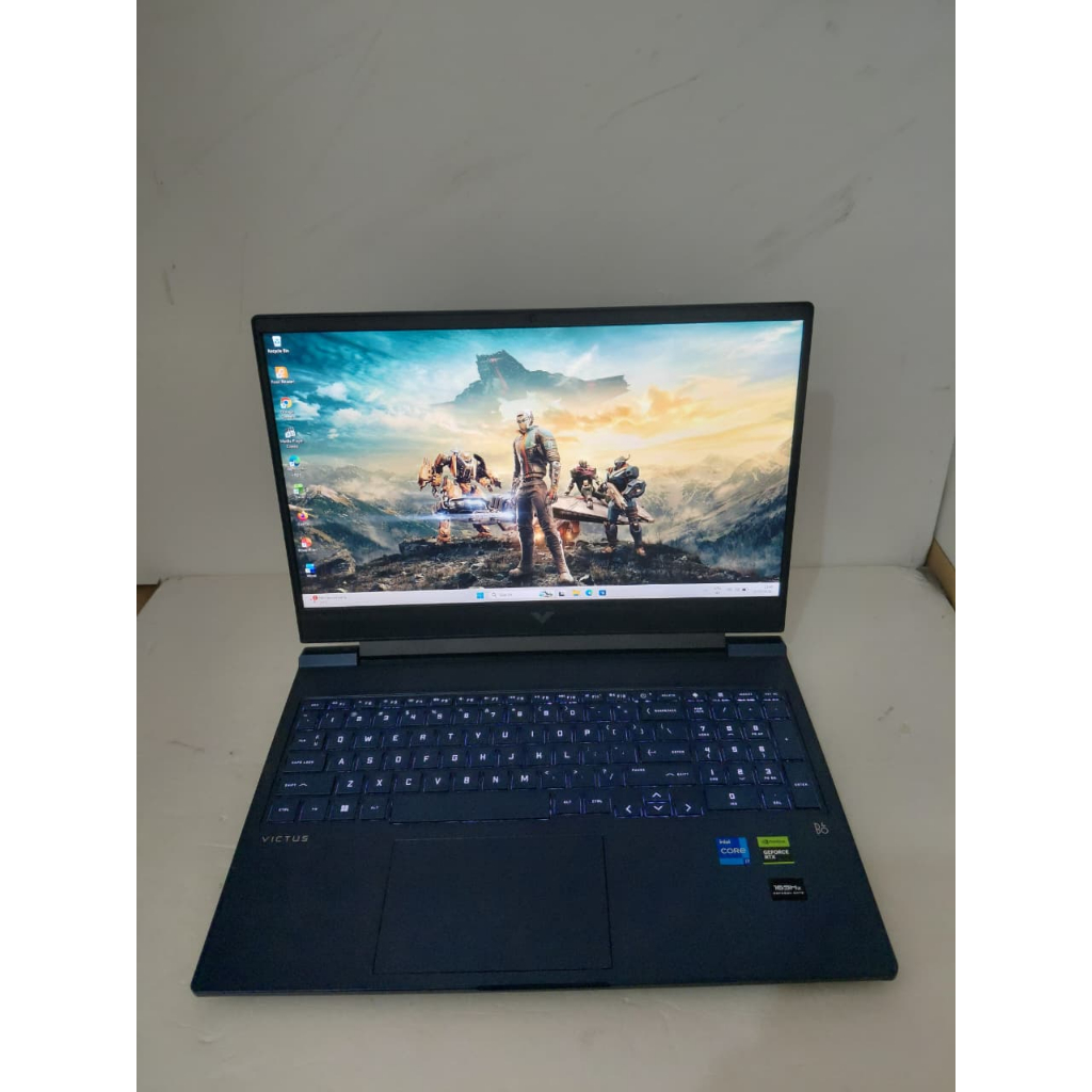 G I7-13700HX 16Core Laptop Gaming ON Garansi Nvidia RTX4060 8GB Garansi Resmi Sampai Juli 2026 HP Vi