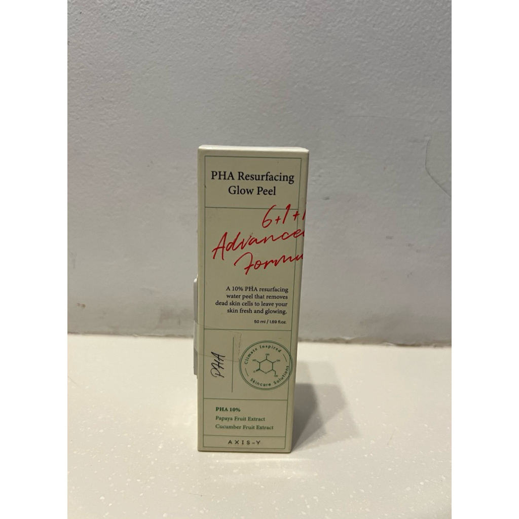 [BARU TERSEGEL] AXIS-Y PHA 10% Resurfacing Glow Peel 50ml | Membersihkan Pori-pori dan Meratakan War
