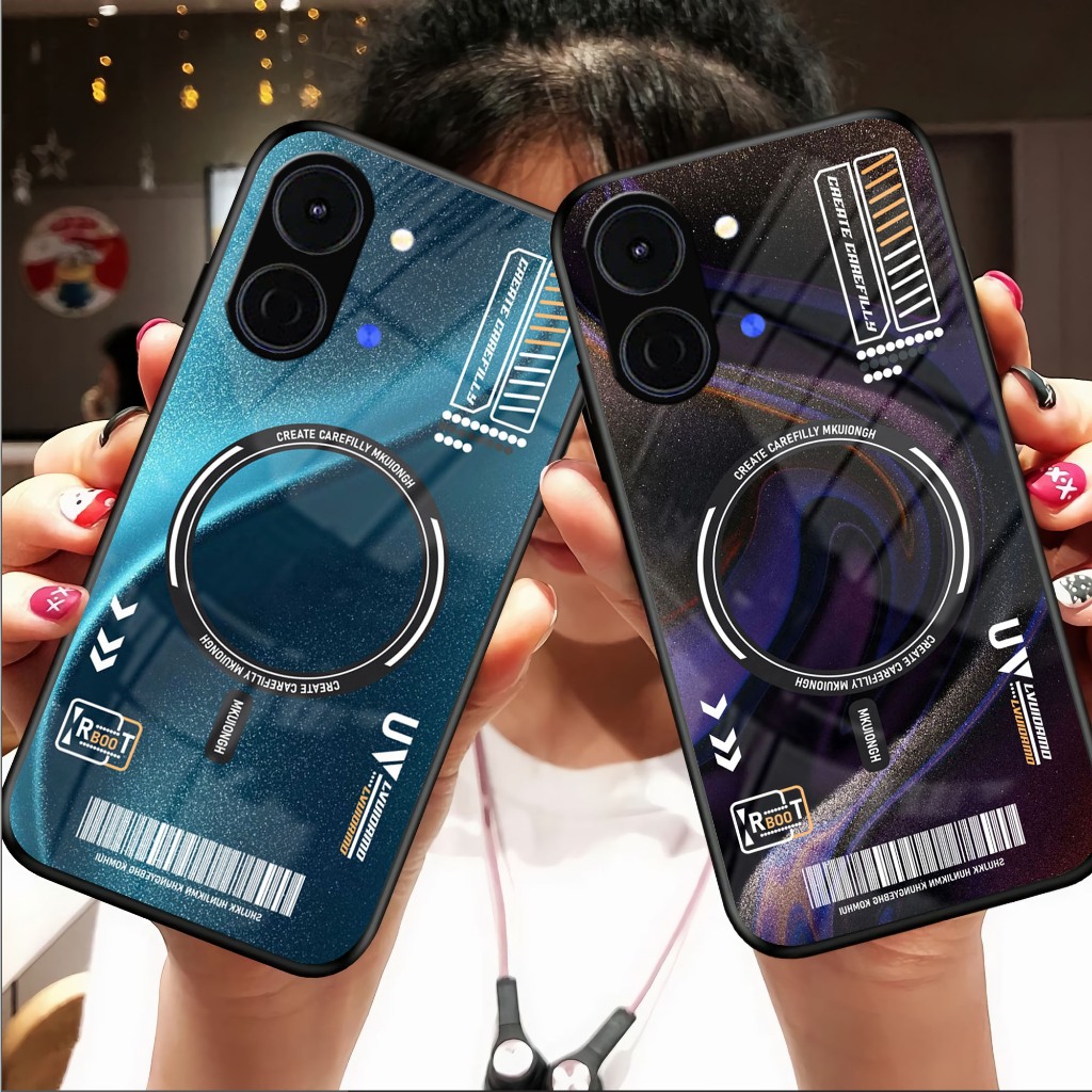 GK80 Case Handphone Tecno Spark Go 3 - Casing Handphone Tecno Spark Go 3 - Softcase Glass Xiaomi Tec