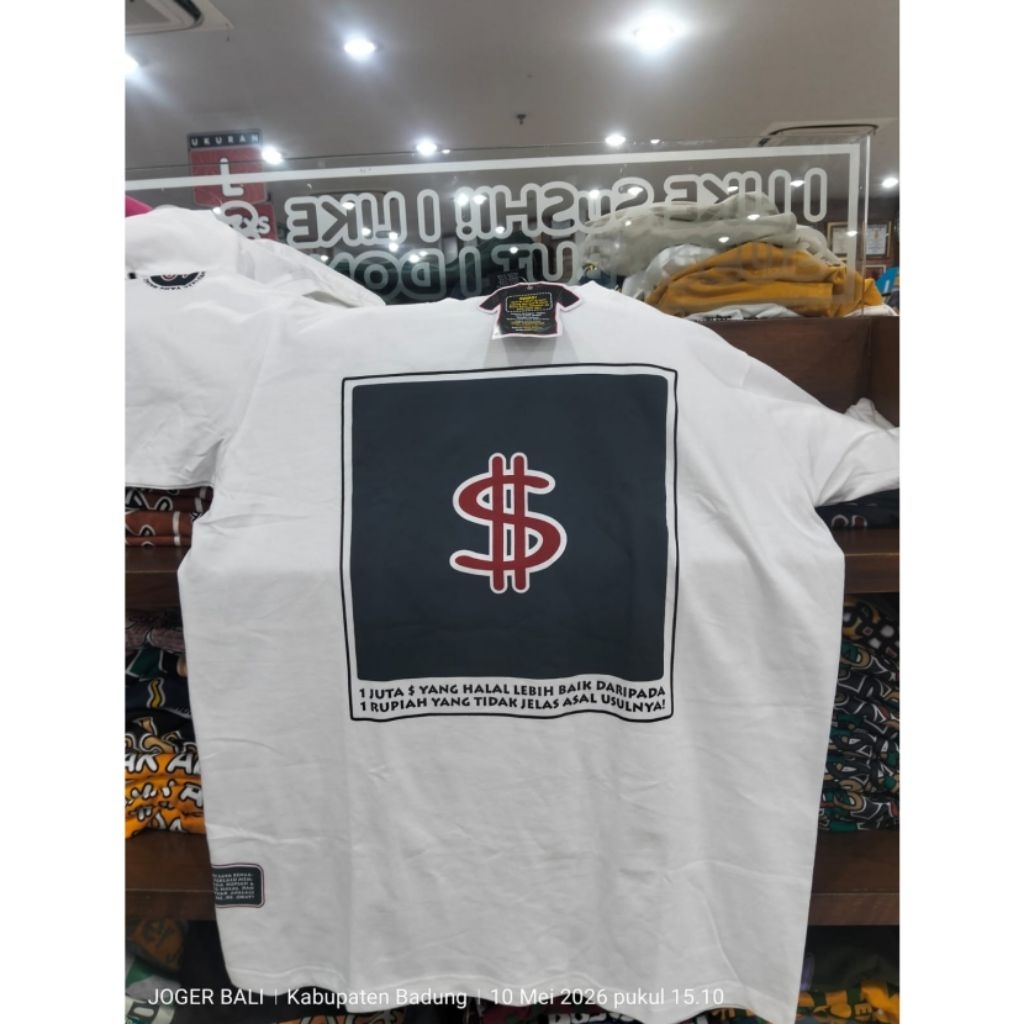 SIZE M KAOS JOGER BALI (100% ORIGINAL JOGER BALI)
