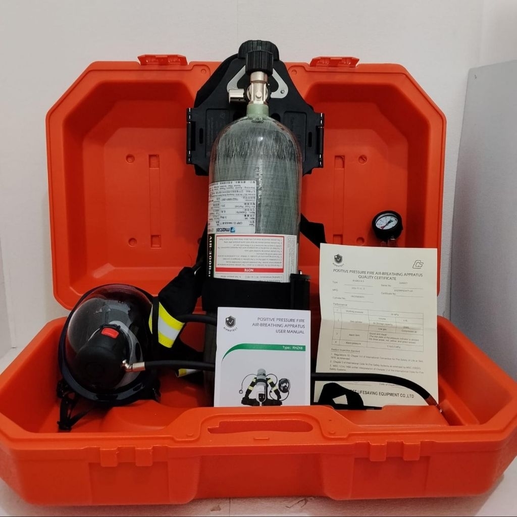SCBA Breathing Apparatuse Composite Carbon 6.8L