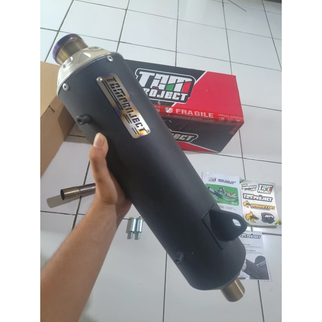 knalpot tzm vortex series aerox / nmax