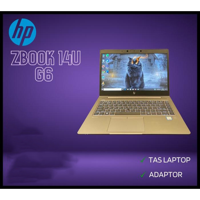 Laptop Hp ZBook 14u G6 Core i7 8665u Ram Ssd
