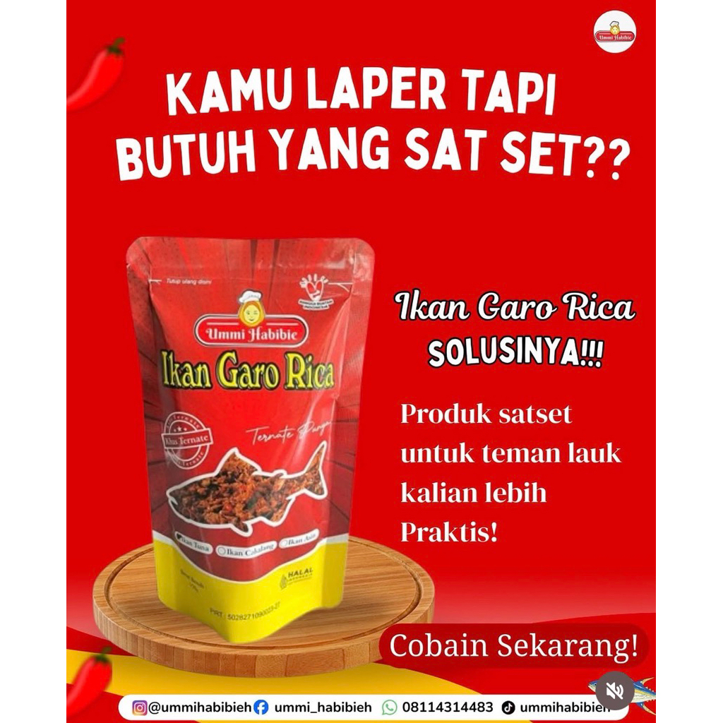 Ikan Garo Rica Ternate