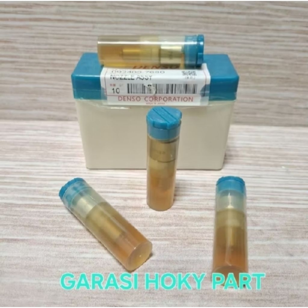 NOZZLE NOZEL NOSEL INJEKTOR MITSUBISHI PS125 TURBO CANTER PS125 HDX  DENSO JAPAN