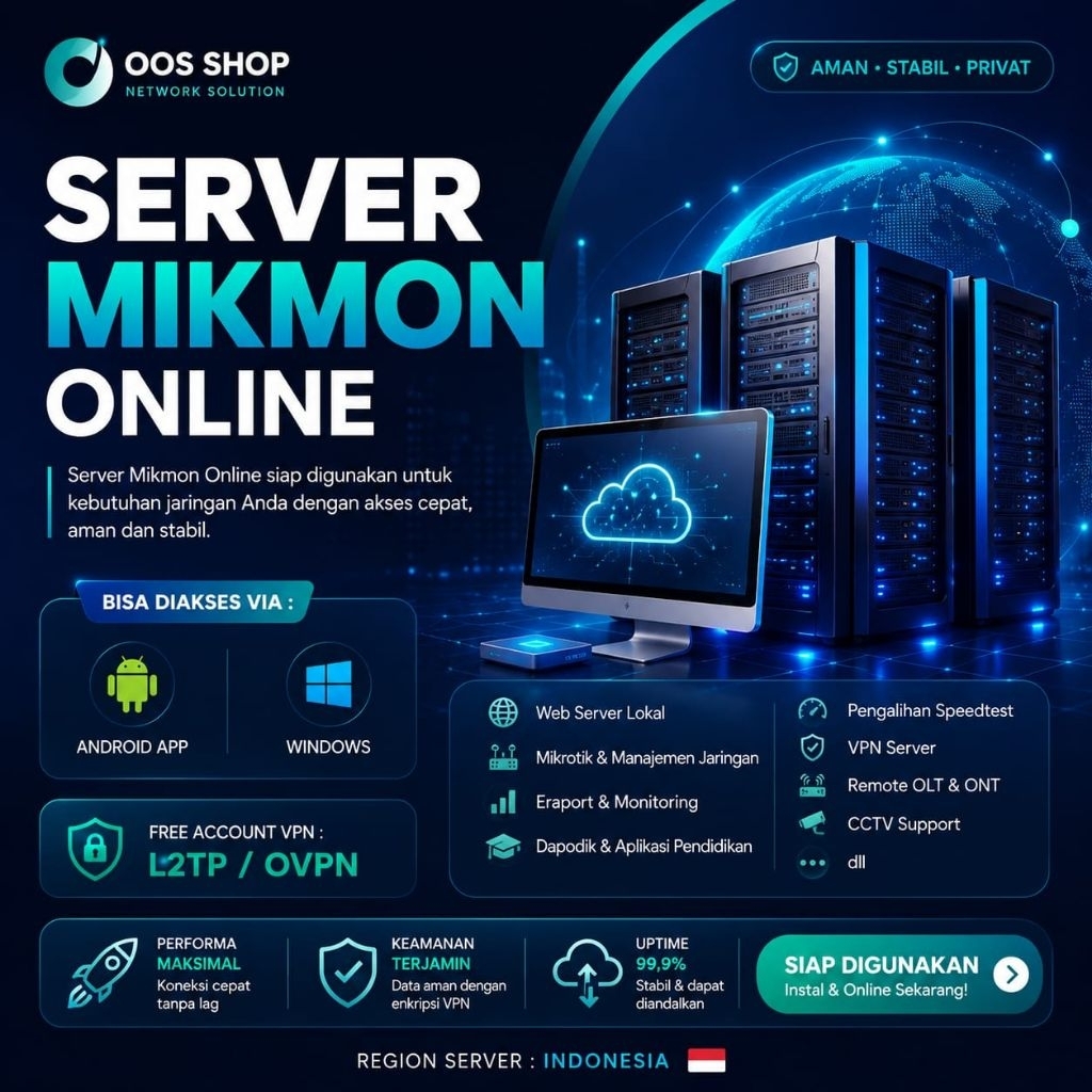 Mikhmon Online Mikrotik Cloud Web Server