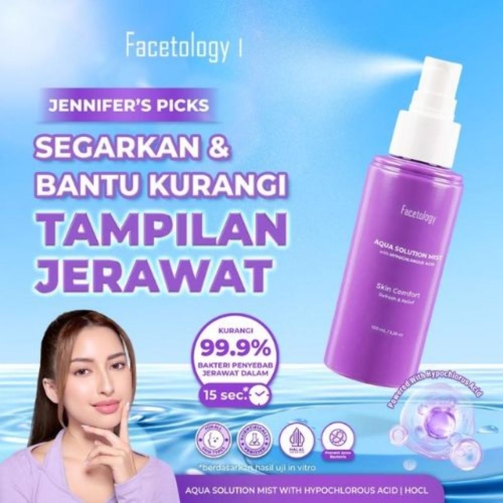 Facetology Aqua Solution Mist With Hypochlorous Acid