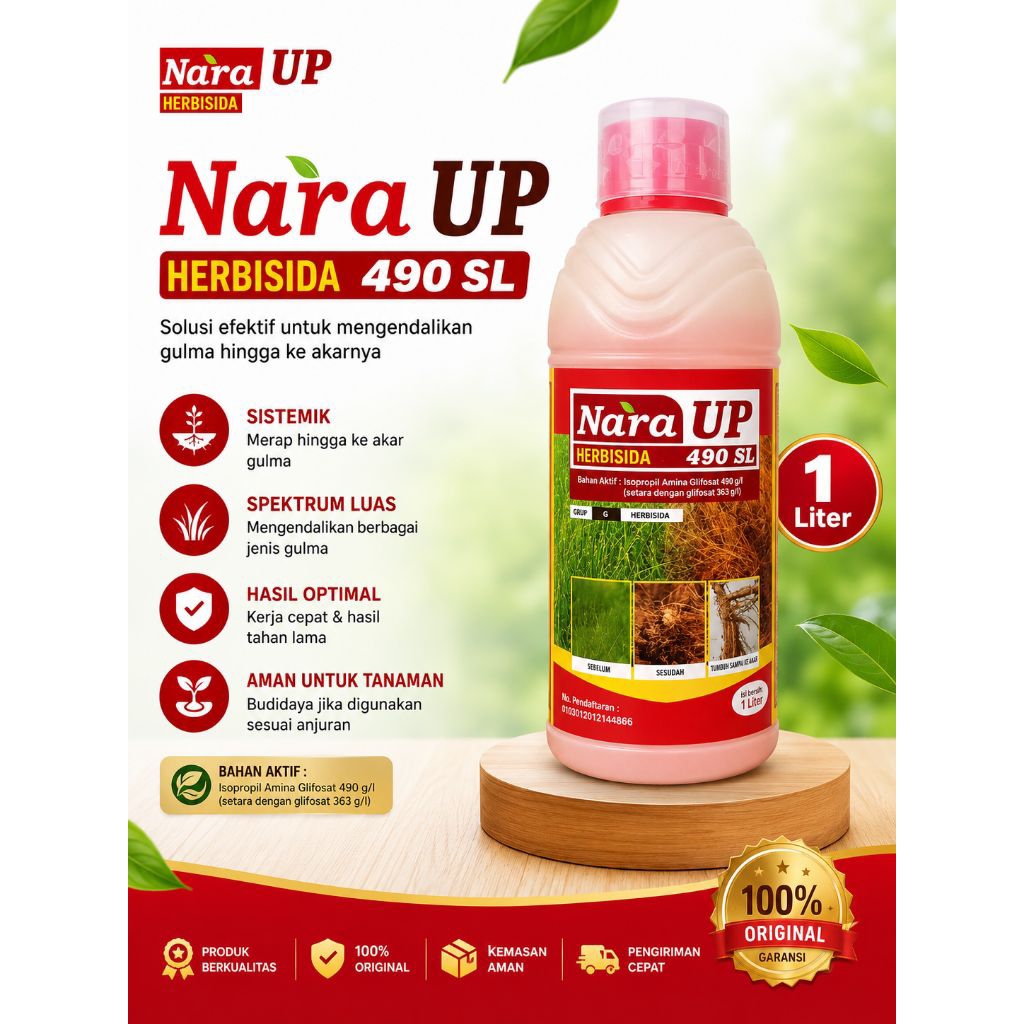 Herbisida Nara UP 490 SL || 1 Liter