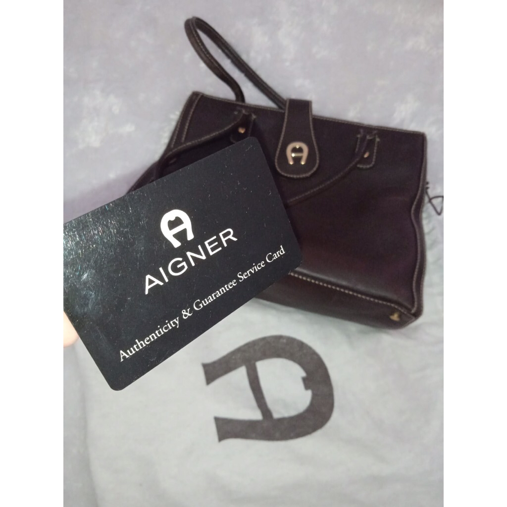 preloved tas aigner original