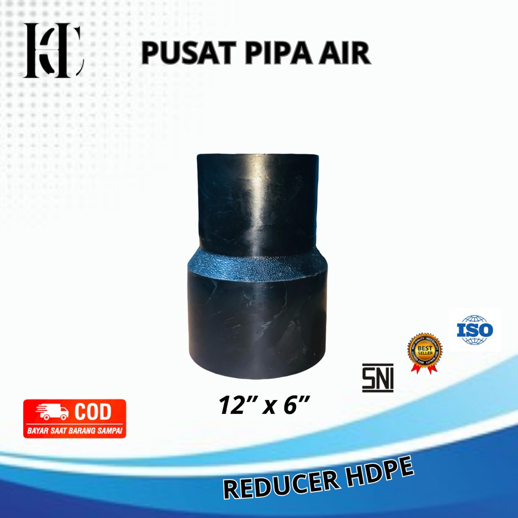 Reducer buttfusion Hdpe 315mm x 160mm SDR17