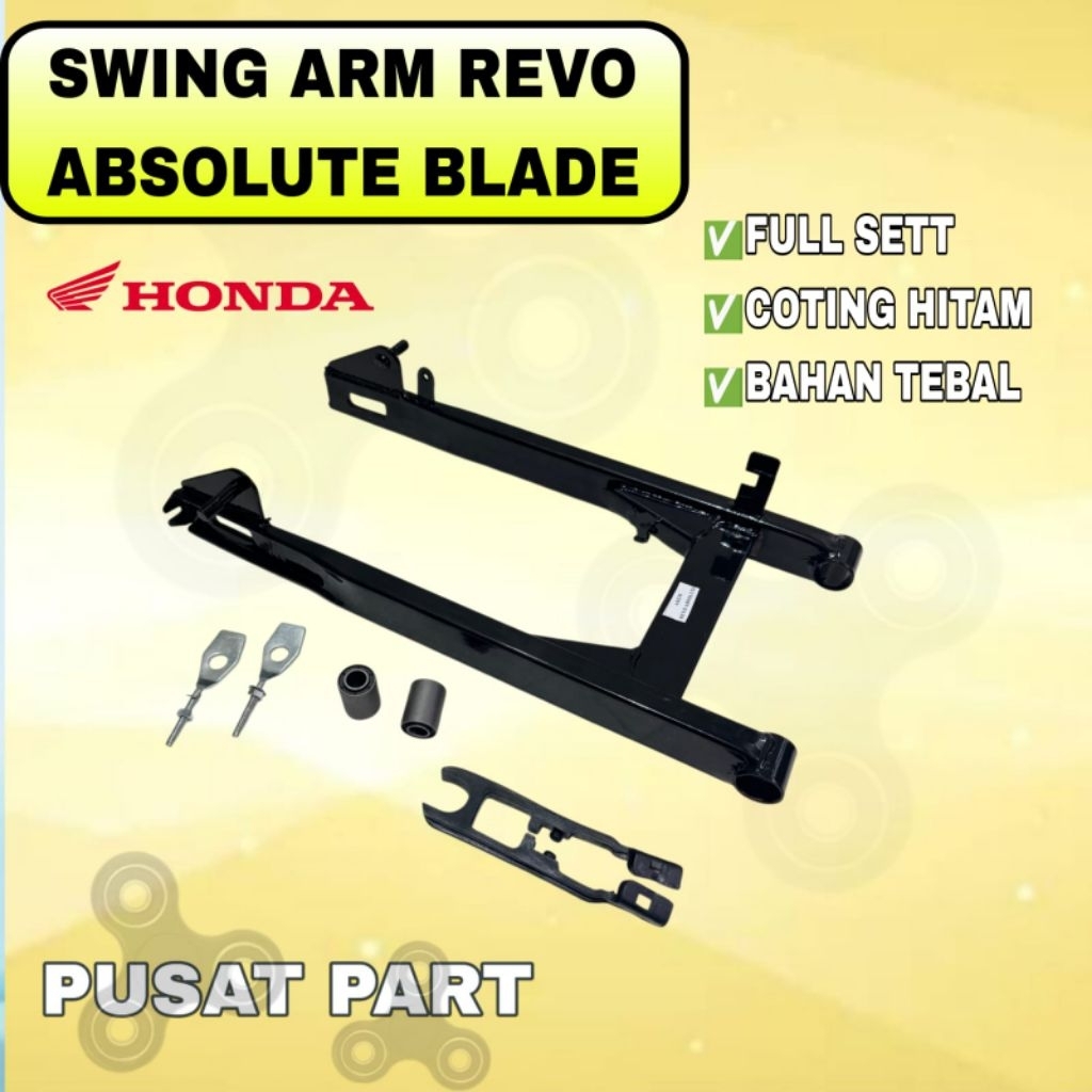 Swing Arm Honda Revo Absolute Revo Lama Blade Lama Hitam