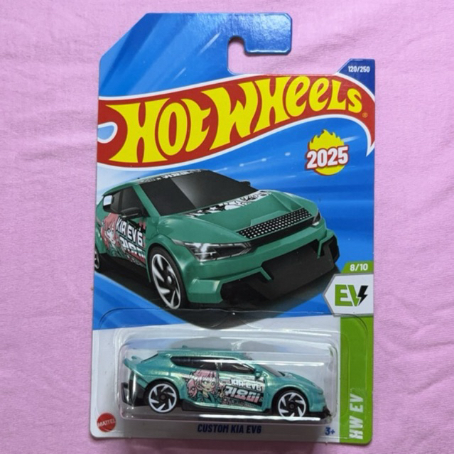 HOTWHEELS CUSTOM KIA 2025 HIJAU