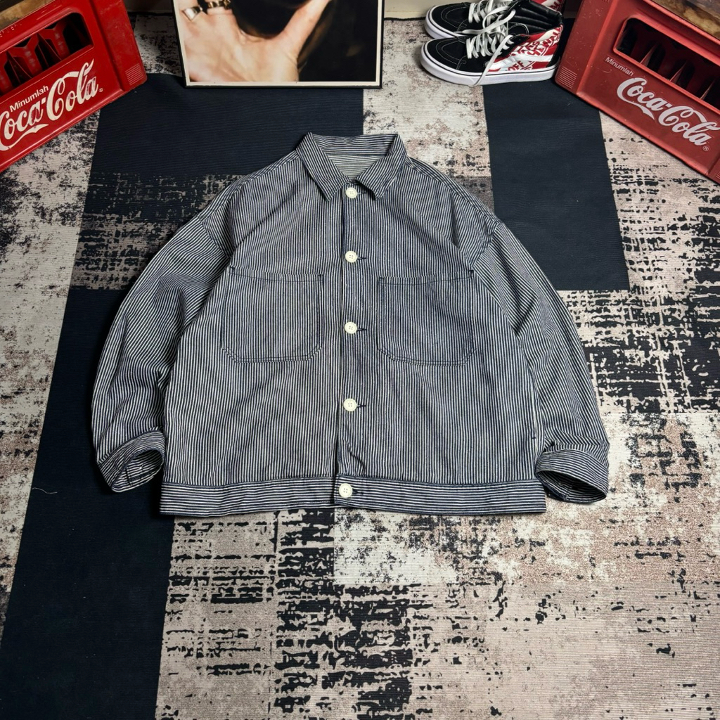 GU STRIPED JACKET
