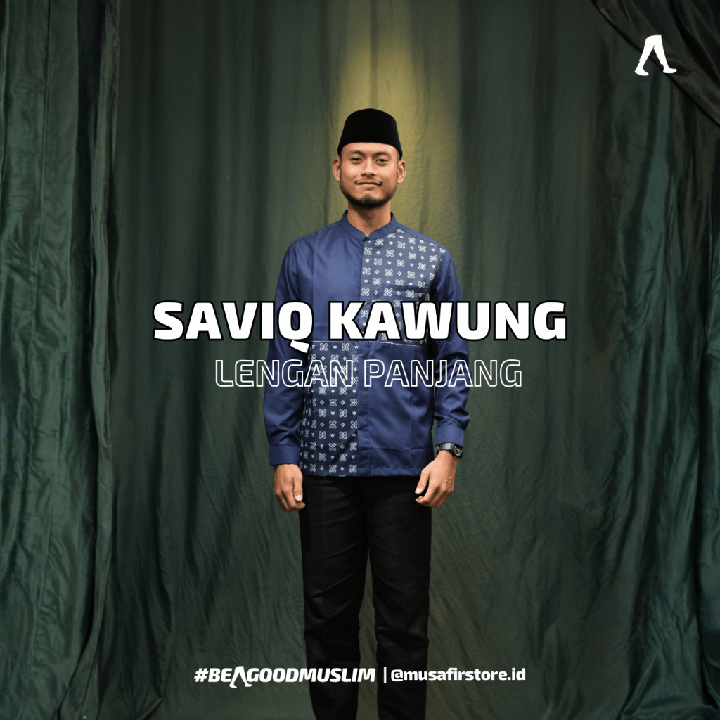 SAVIQ KEMKO SAVIQ KAWUNG LENGAN PANJANG KEMKO LENGAN PANJANG PRIA DEWASA KEMEJA KOKO KURTA BAJU MUSL