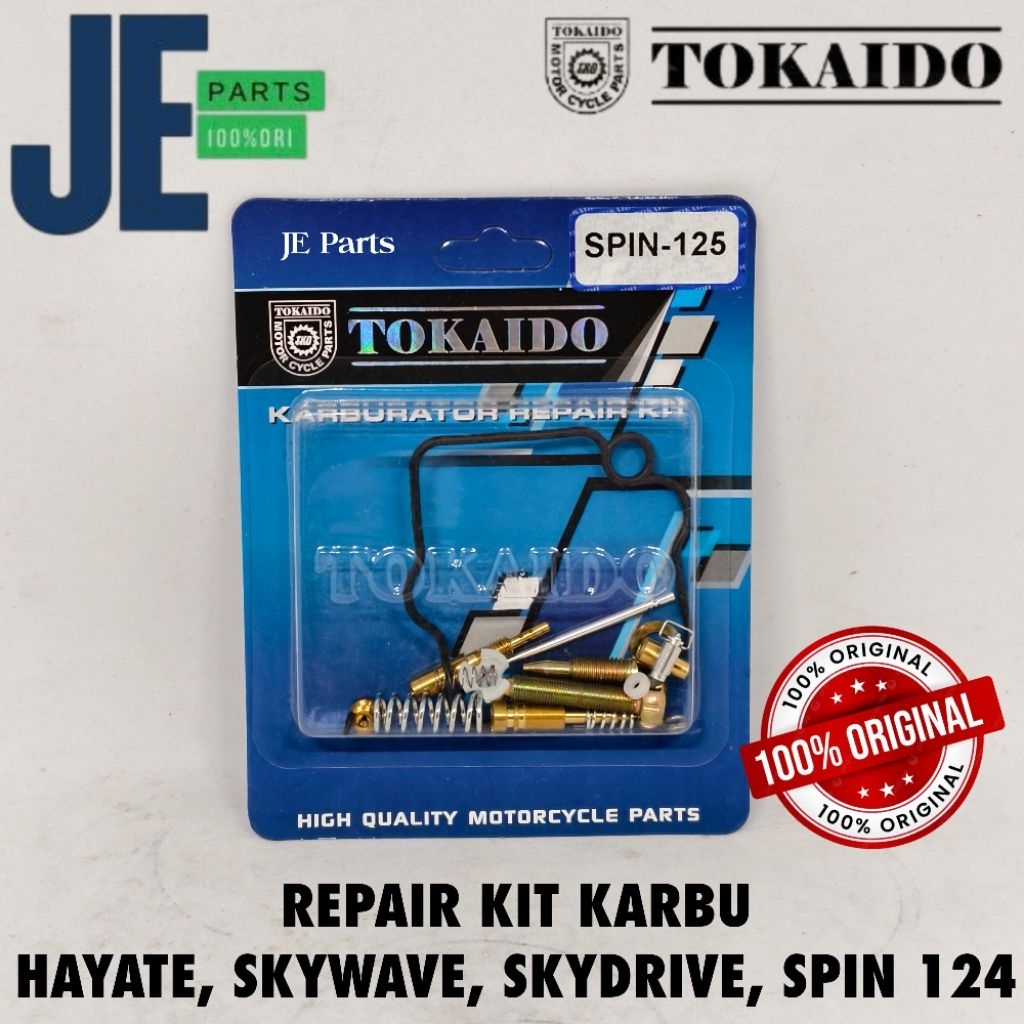 TKD REPAIR KIT KARBURATOR HAYATE SKYDRIVE SKYWAVE SPIN 125 TOKAIDO MURAH KUAT PRESISI