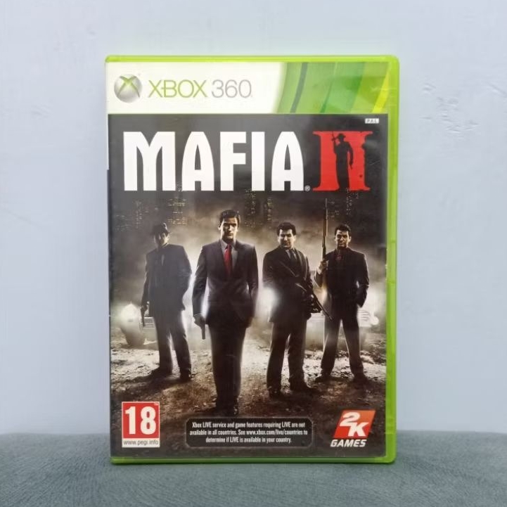 Mafia 2 Xbox 360 Dvd Kaset Original