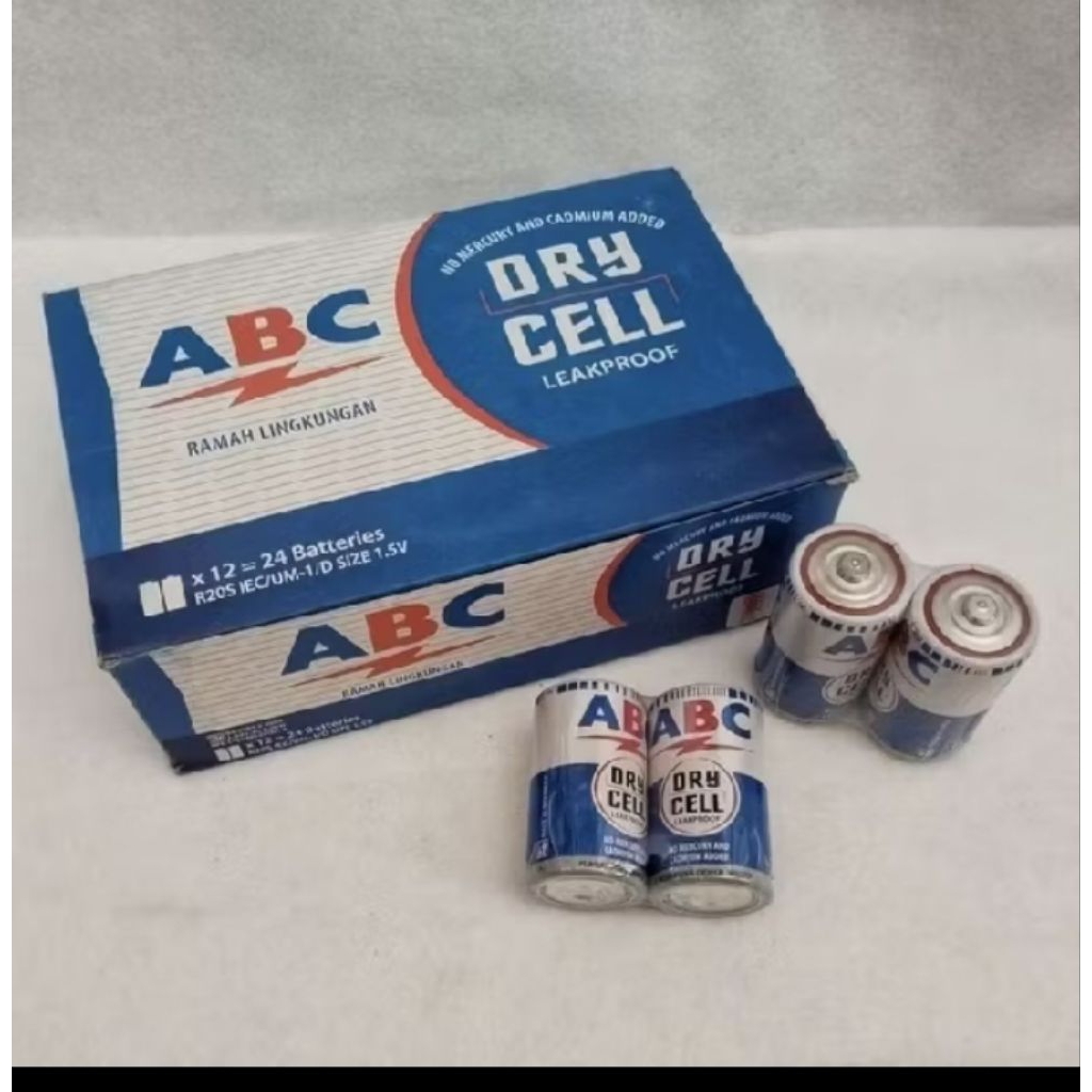 Batrei ABC besar type D, Batrei radio, Batrei senter