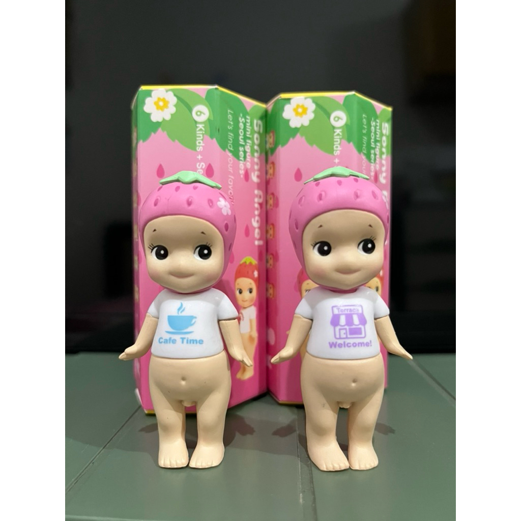 (SALE BUNDLE) Sonny Angel seoul strawberry series C - dupe 1:1