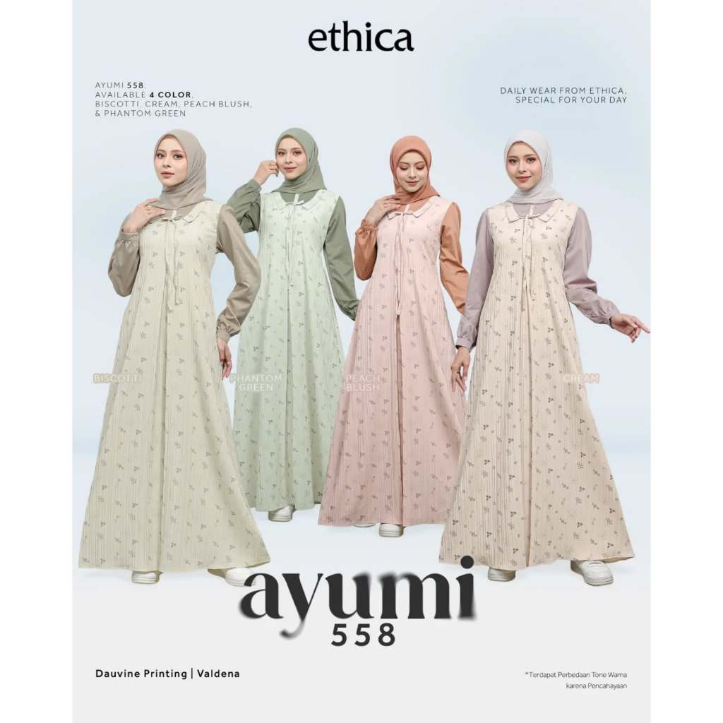 GAMIS ETHICA 2026 AYUMI 558