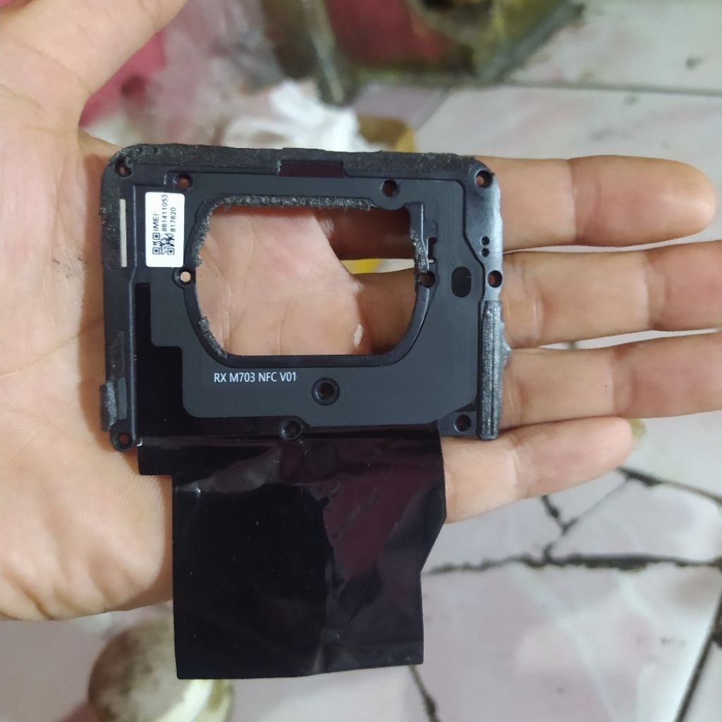 tutup mesin penguat gps poco x3 pro / nfc original copotan