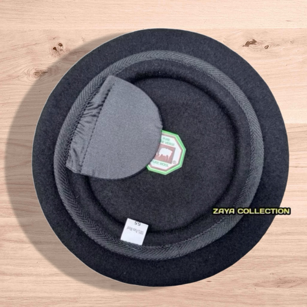 Baret camel coklat sabara polisi polri