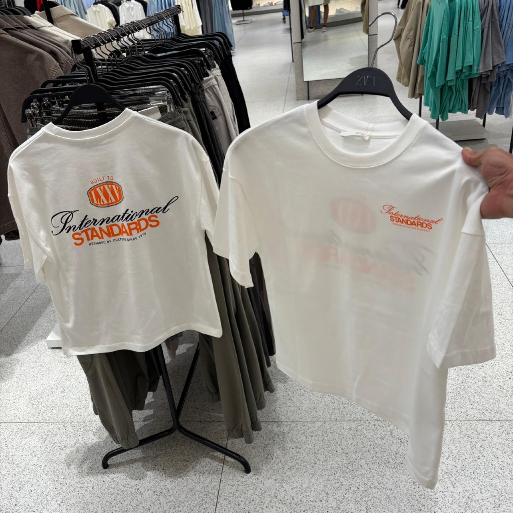 Jastipp. Tshirt Zara (Man)
