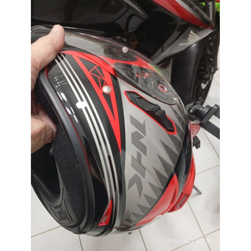 Helm half face NHK r1