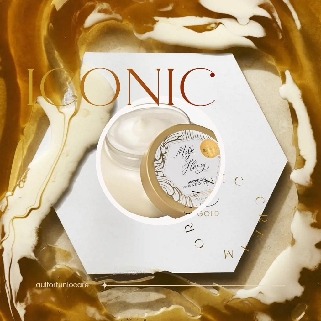 Hand & Body Cream Milk Honey Oriflame