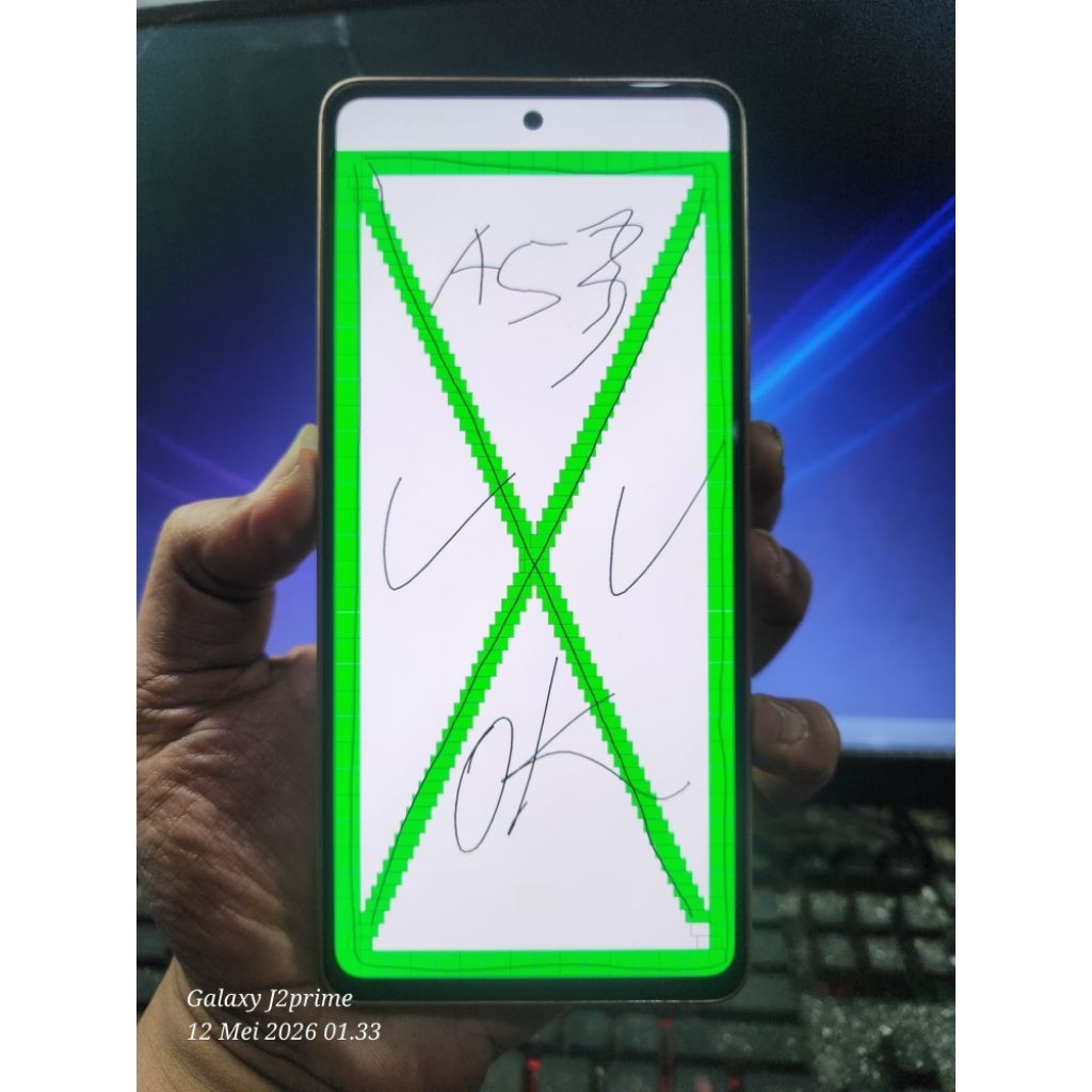 lcd samsung a53 original copotan normal