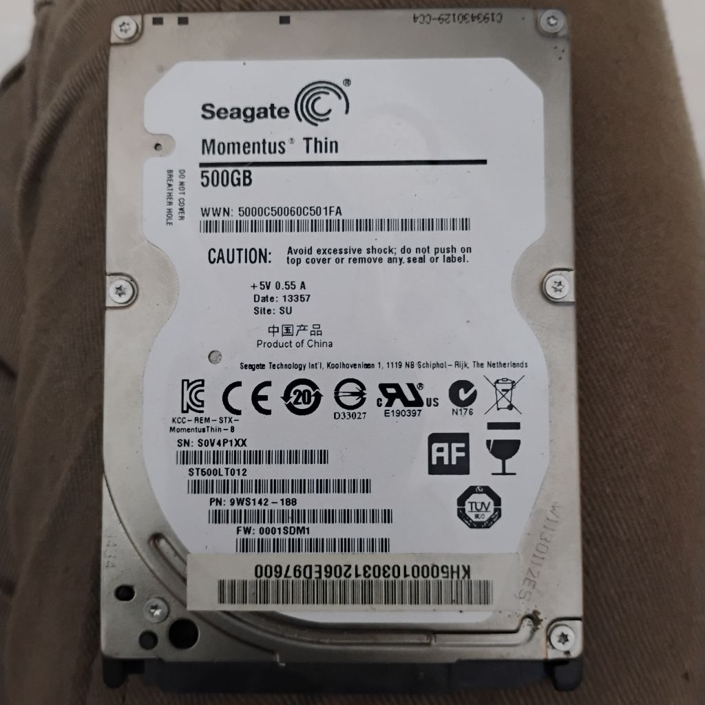Hardisk 2.5 Slim 500gb Seagate
