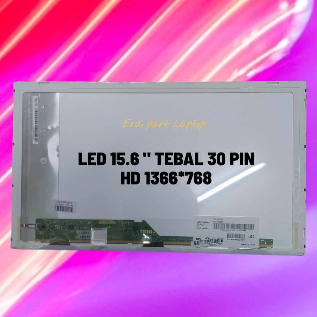 Layar Lcd Led Lenovoo ThinkPad L540 T540p 15.6 Tebal 30 pin HD
