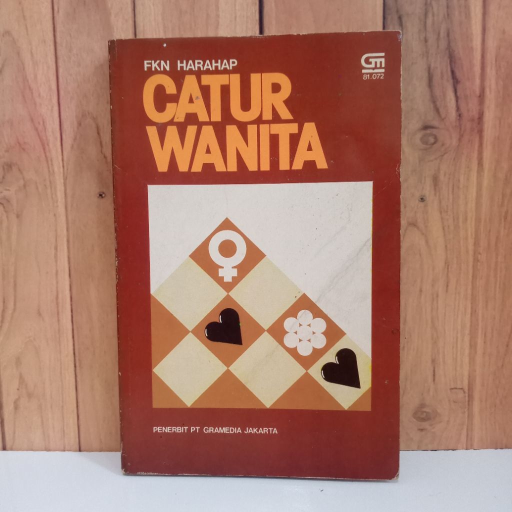 Langka Vintage Buku Catur Wanita FKN Harahap