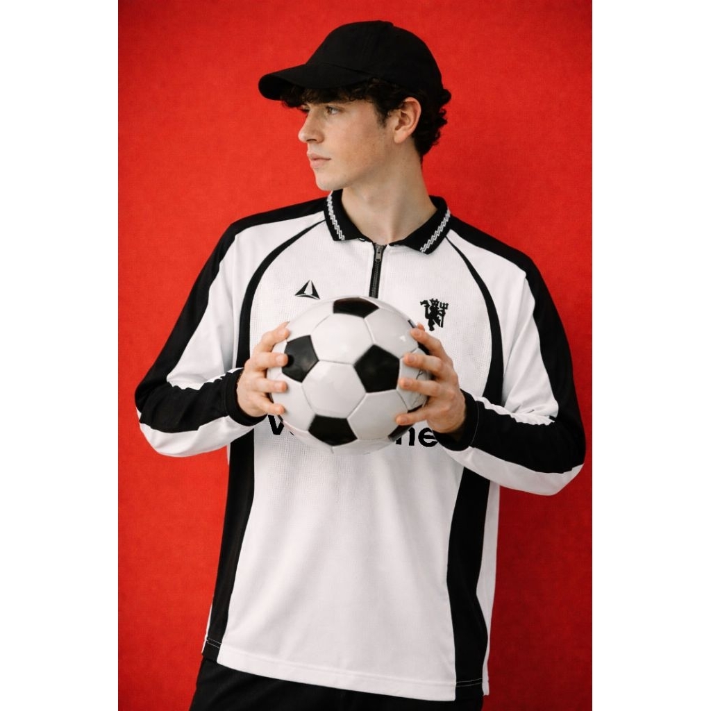 JERSEY RETRO EMYU FANTASI BERKERAH LENGAN PANJANG