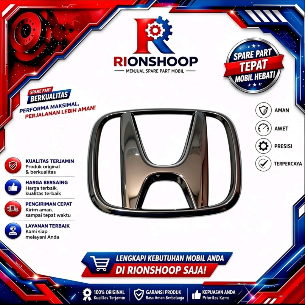 emblem gril logo depan HONDA JAZZ RS 2008-2013 Original