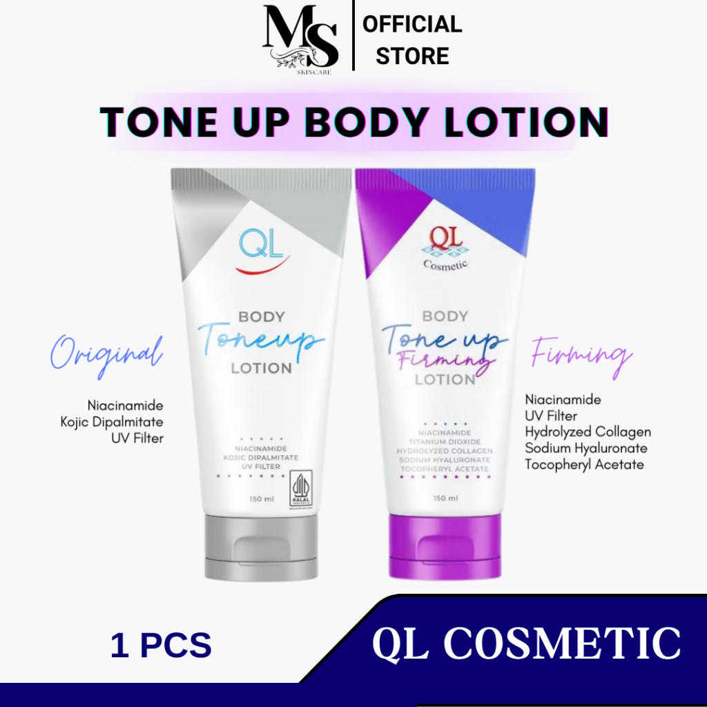 QL Body Tone Up Lotion & Body Tone Up Firming Lotion 150 ML Acid Hyaluronic | Body Tone Up Lotion
