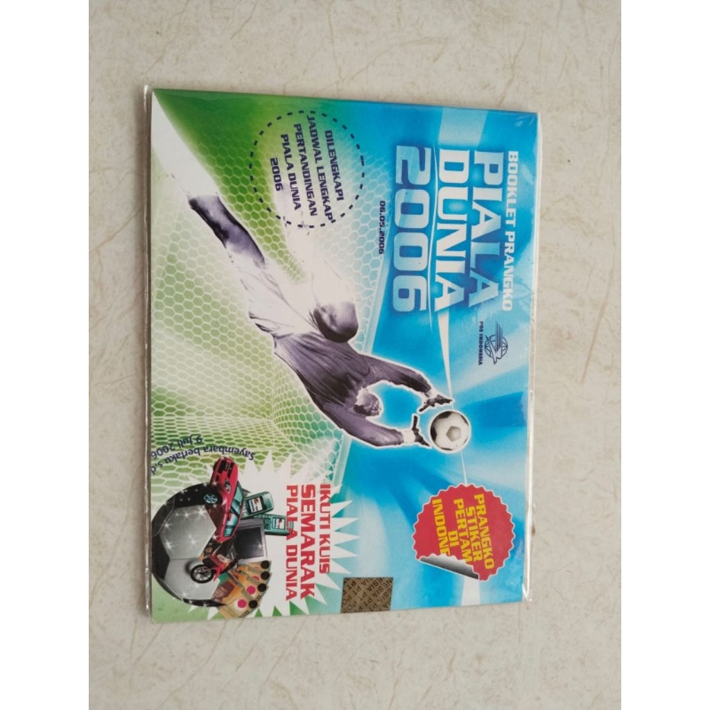 jual perangko antik | booklet prangko Piala Dunia 2006