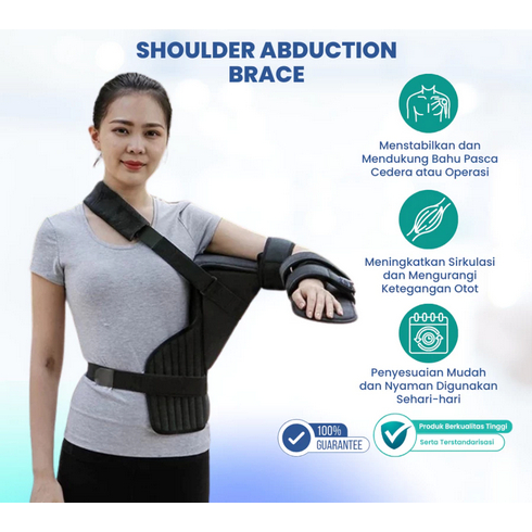 Penyangga Lengan Cedera Bahu Arm Sling Support Adjustable - Shoulder Abduction Brace