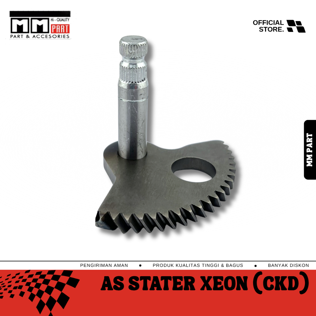 AS STATER XEON CKD – AS KICK SELAH ENGKOL STARTER GIGI KAMPAK MOTOR XEON GT RC KARBU