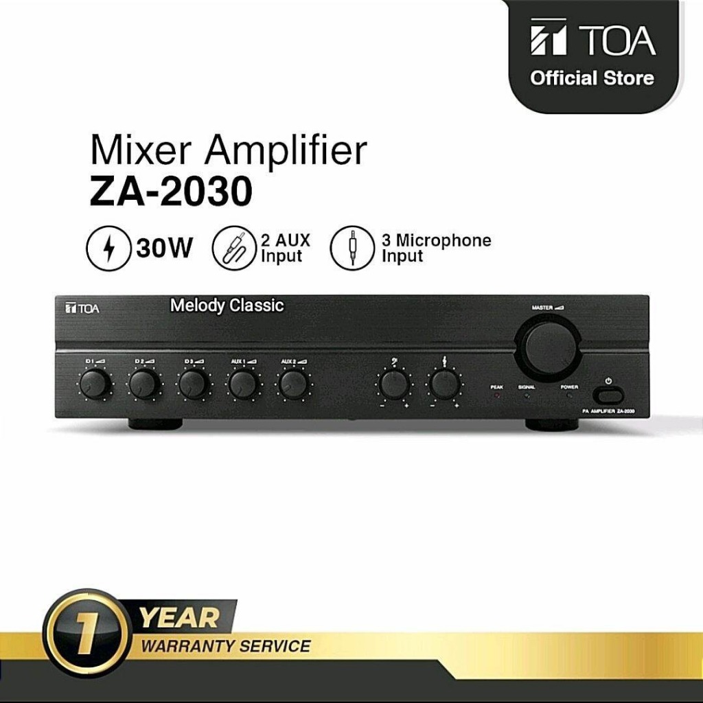 TOA AMPLI ZA- 2030 /30WATT